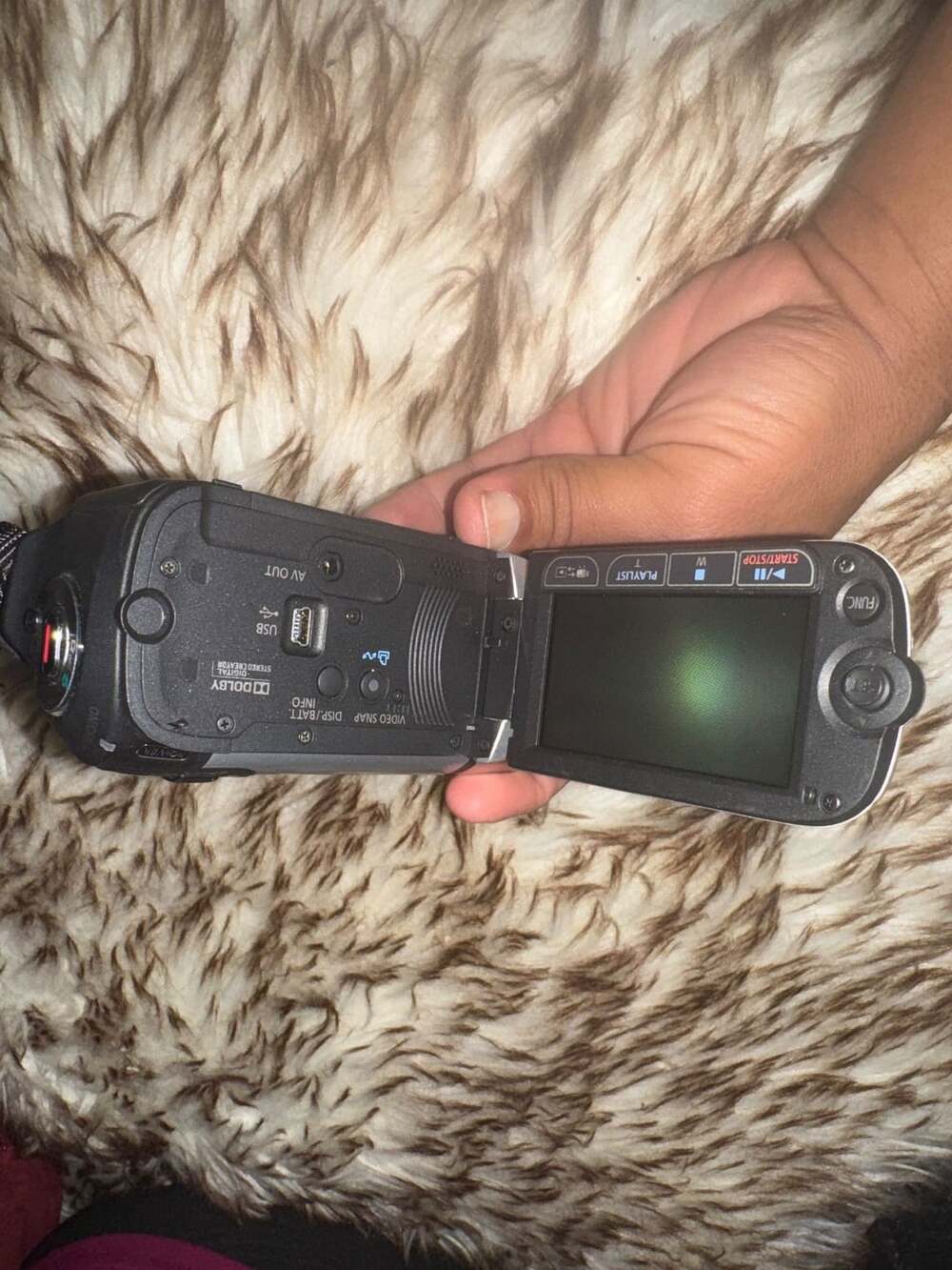 Canon FS300 Digital Camcorder Silver-Part only-